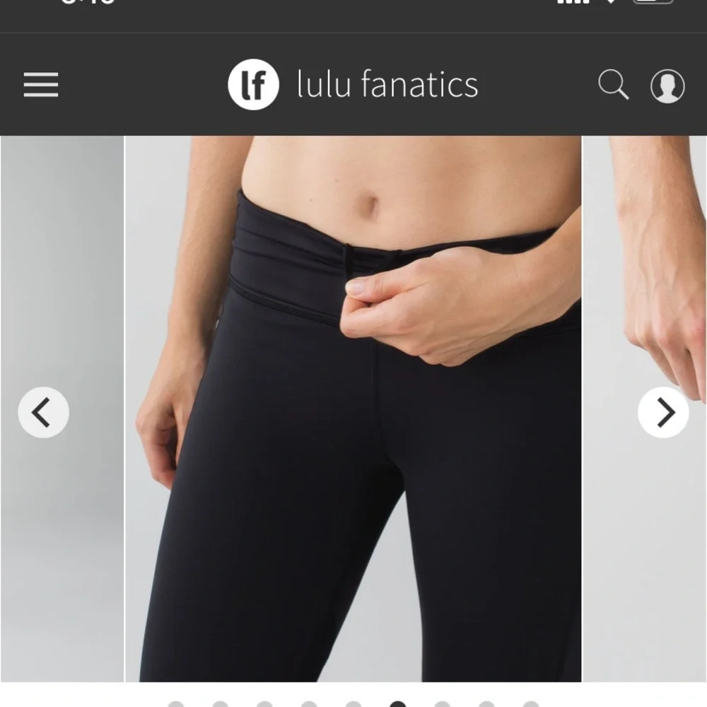 Lululemon Pace Rival Crop - Picture 3 of 5